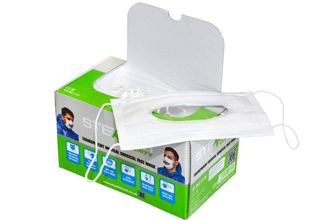 Clarity Type IIR Surgical Face Mask (box of 50) EU